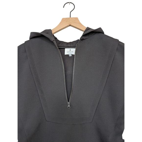 Lanvin en Bleu Women's Hoodie Vest - Picture 4 of 10